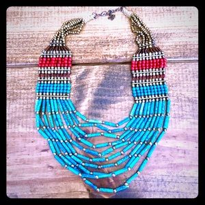Gorgeous beaded necklace!